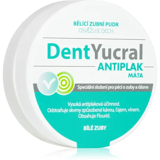 DentYucral Antiplaca pudra pentru albirea dintilor 50 g
