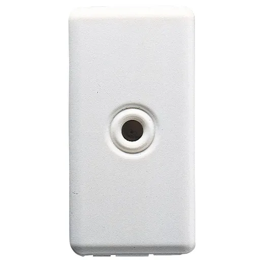 Tasta falsa cu iesire cablu 1 modul Gewiss System GW20058, alb