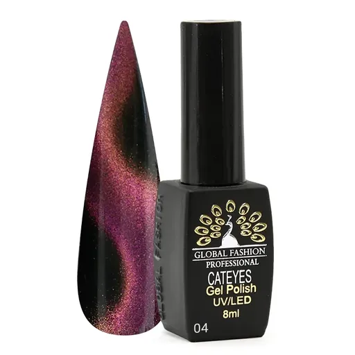 Oja Semipermanenta 24D Cat Eye 8ml, 04, TPO Free