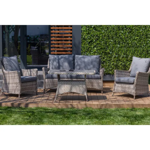 Set mobilier premium de terasa, Holan, ratan sintetic