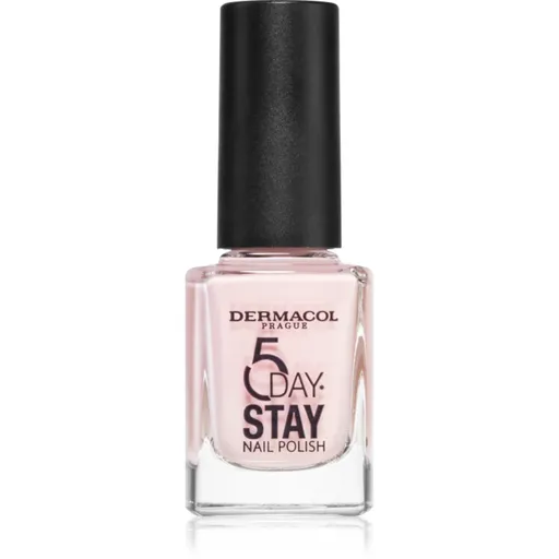 Dermacol 5 Day Stay lac de unghii cu rezistenta indelungata culoare 06 First Kiss 11 ml
