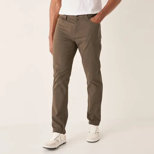 Pantaloni cu 5 buzunare și talie elastică