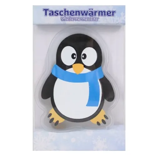 Pernuță cu gel cald Penguin, albastru, albastru