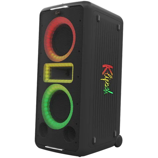 Boxa portabila Klipsch New York Black, 12 ore, Bluetooth 5.2, 5000 mAh, AUX, USB, Party Link, Microfon, Negru