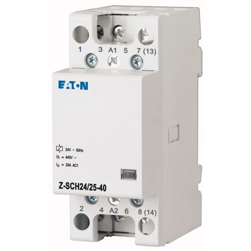 Contactor pe sina 25A 4NO Z-SCH24/25-40 bobina 24V Eaton 248851