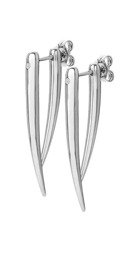 Hot Diamonds Cercei originali din argint cu diamante Reflect DE715