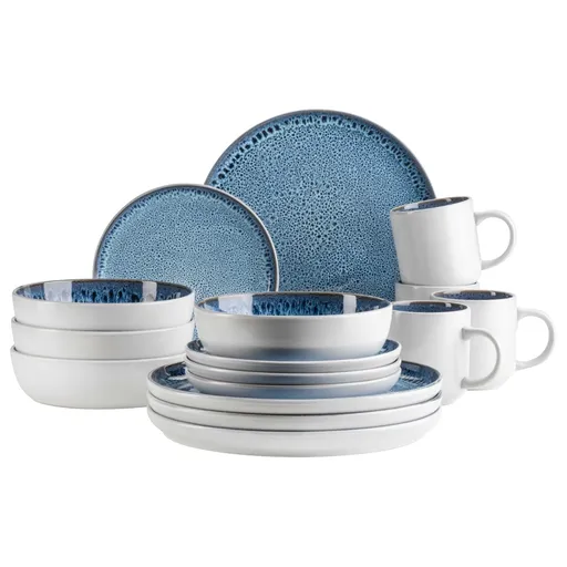 Mäser Set de veselă 16 piese MALEA – albastru, albastru