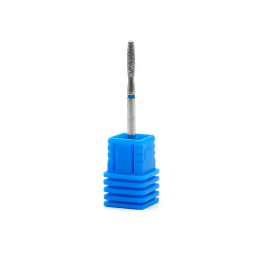 Bit (Cap) Diamantat pentru Cuticule, Flacara 244-023B - Albastru