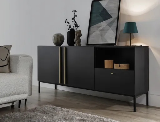 Lampa de masa ELTAP, Vespillo, 20x33 cm, 1xE27, 15W, otel/PVC, verde/auriu