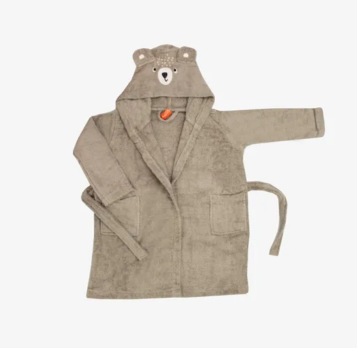 Halat de baie brodat, Ursuleț