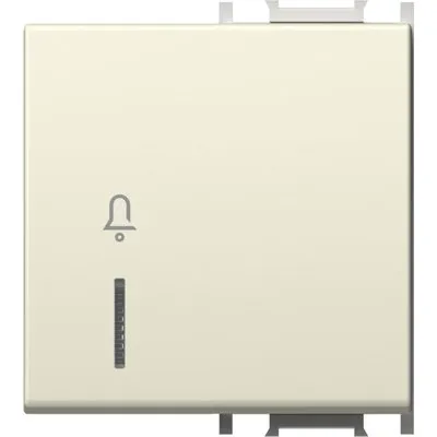 Clapeta 2M + Indicator 01 bej, TEM Modul TEM-TM12IWIN01-U