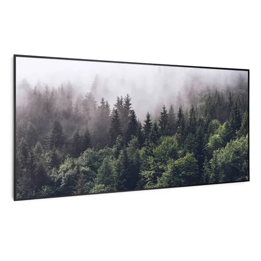 Klarstein Wonderwall Air Art Smart, încălzitor cu infraroșu, pădure, 120 x 60 cm, 700 W