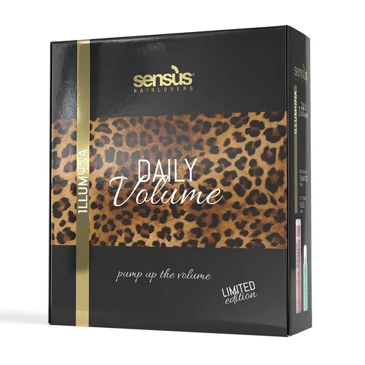 Kit Tratament pentru Par Fin, Fara Vitalitate Sensus Illumyna Daily Volume 250 ml + 125 ml