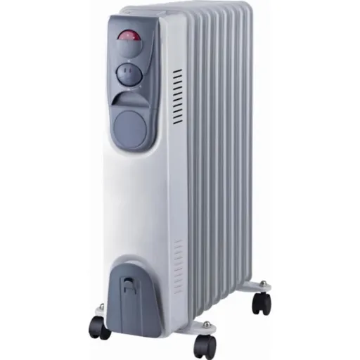 Calorifer Electric 2000 W Blade, 9 Elementi, 3 Trepte de Incalzire, Protectie la Supraincalzire, Radiator cu Ulei