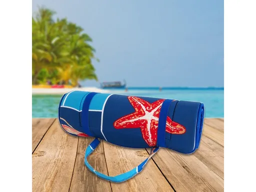 Șezlong de călătorie pe plajă Farul