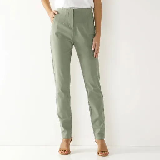 Pantaloni mamă cu talie înaltă care slăbește