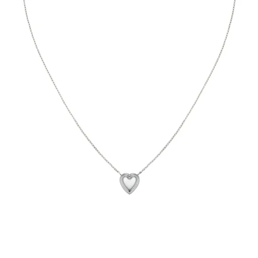 Rosefield Colier din oțel cu pandantiv inimă JNPHS-J1009