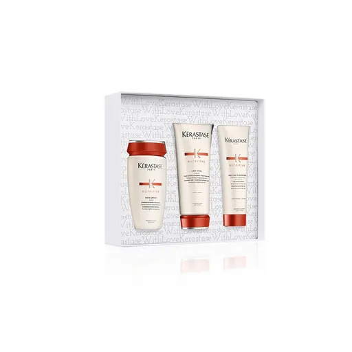 Set Cadou Trio 2022 Kerastase Nutritive (Sampon 250 ml + Balsam 200 ml + Crema 150 ml)