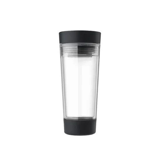 Termo pahar Brabantia Make&Take 1008493, 360 ml, Fara BPA, Gri inchis