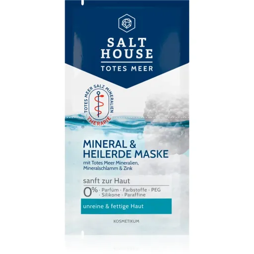 Salt House Dead Sea Mineral Face Mask mască pentru față 2x7 ml