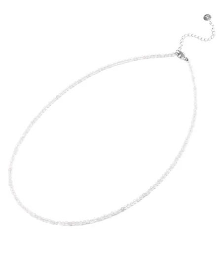 Agato Colier mineral pentru femei cu piatra lunii POL-N06/47L