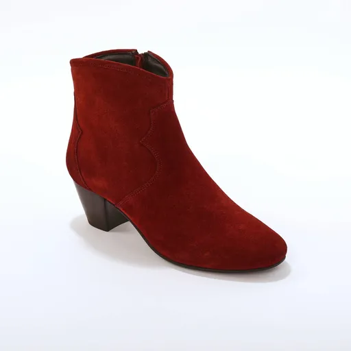 Ghete din piele în stil western