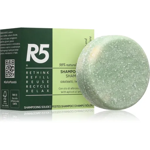 R5 Moisturizing șampon solid hidratant 70 g
