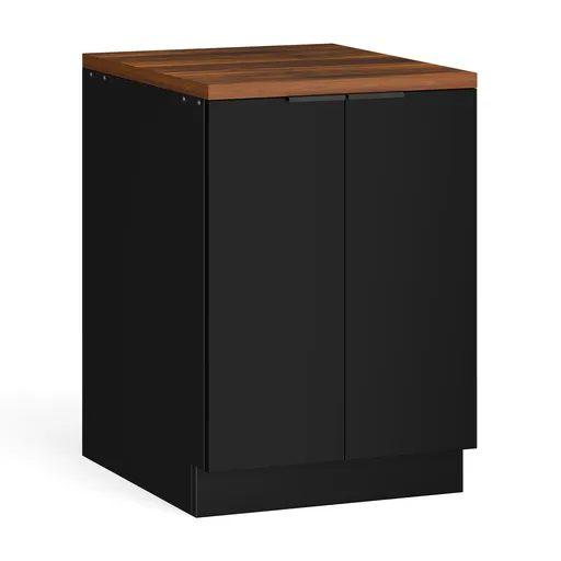 Blumfeldt Raft cu rafturi WoodVista, Dispunere practică a rafturilor, Materiale ușor de întreținut, Spațiu de depozitare