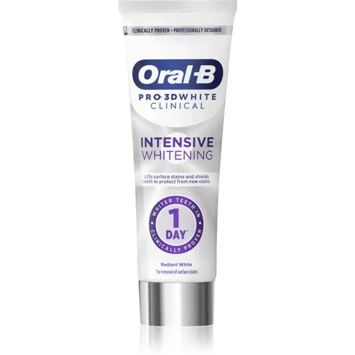 Oral-B Pro-3D White Intensive Whitening pasta intensa de albire a dintilor Radiant White 75 ml