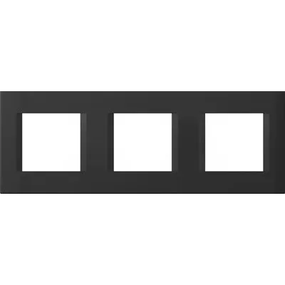 Modul Line Rama 3x2M IP20 Negru, TEM Modul TEM-OL26SB-U