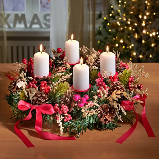 Coroniță de ratan cu decor