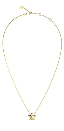 Guess Colier decent placat cu aur Stea Iconique JUBN05545JWYGT/U