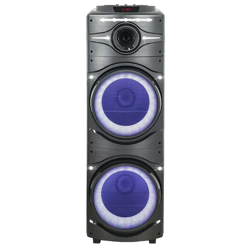 Sistem audio Finlux FBS-100BLAST, 100W, LCD, Telecomandă, AUX, Bluetooth, Karaoke, Negru
