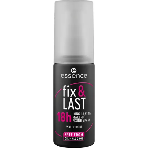 essence Spray de fixare a machiajului rezistent la apă Fix & Last 18h (Waterproof Fixing Spray) 50 ml