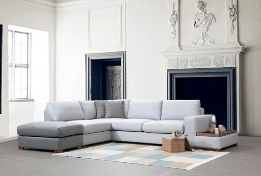 Coltar, Atelier del Sofa, 560ARE1120, Gri / Gri deschis