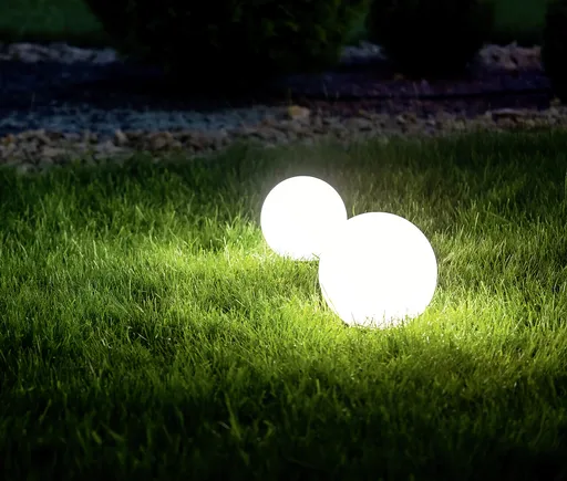 Lampa de gradina Melo, RL, 20x17.4 cm, 0.5W, 1x SMD, plastic, alb