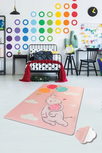 Covor, Balloons, 140x190 cm, Multicolor