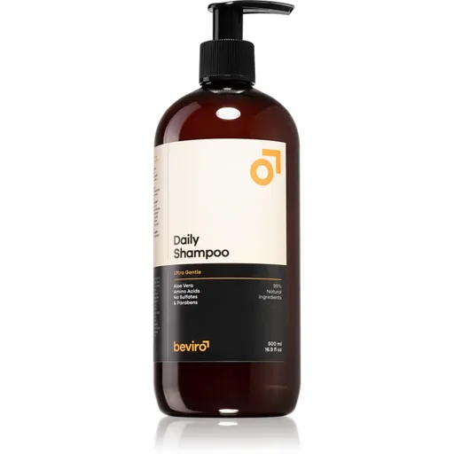 Beviro Daily Shampoo Ultra Gentle sampon pentru barbati cu aloe vera Ultra Gentle 500 ml