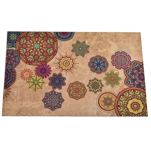 Covoras usa de la intrare Chilai Home 877CHL1027, 36x57 cm, PVC, Multicolor