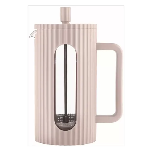 Infuzor pentru cafea/ceai Klausberg KB 7754, 1 l, Carcasa fara incalzire, Sticla, Bej