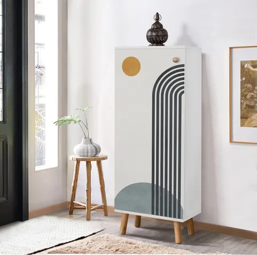 Pantofar, Hanah Home, Vegas, 50x135x38 cm, Alb