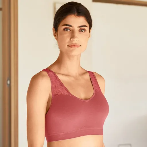 Set de 2 sutiene bolero cu dantelă la spate