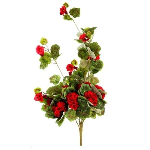 Floare artificială Muscat roșu, 35 x 14 x 90 cm