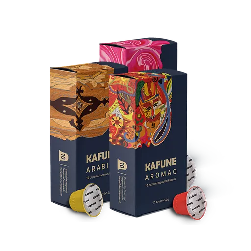 Pachet Mix Capsule Kafune - 360 Capsule Compatibile Nespresso: 120 Arabica + 120 Aromao +120 Light