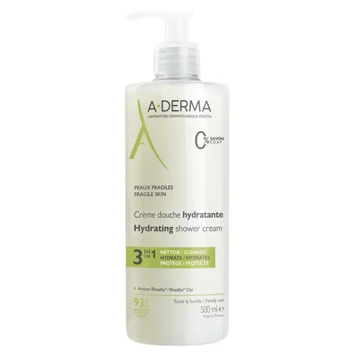 A-DERMA Gel de duș hidratant (Hydrating Shower Gel) 500 ml