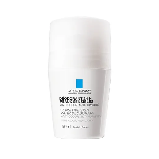 La Roche Posay Deodorant roll-on fiziologic 24H (24HR Physiological Deodorant) 50 ml