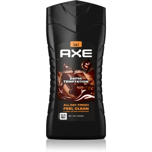 Axe Dark Temptation gel de duș pentru față, corp și păr 250 ml