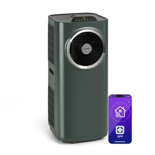 Klarstein Kraftwerk Smart 10K, aer condiționat portabil, 10.000 BTU, 3 în 1, control prin aplicație, antracit