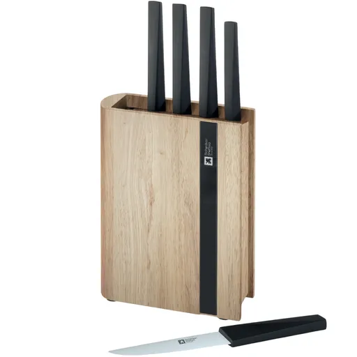 Set de cuțite de bucătărie Amefa din 5 piese însuport EDGE