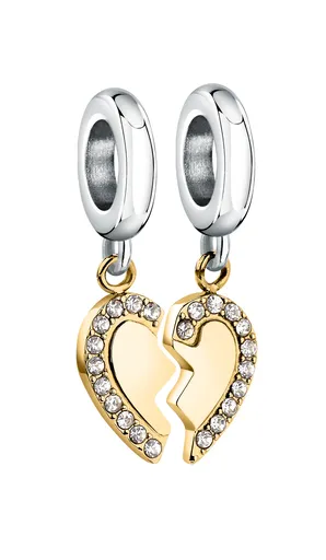 Morellato Pandantive bicolore romantice Inimioare Drops SCZ1358 (2 bucăți pandantive)